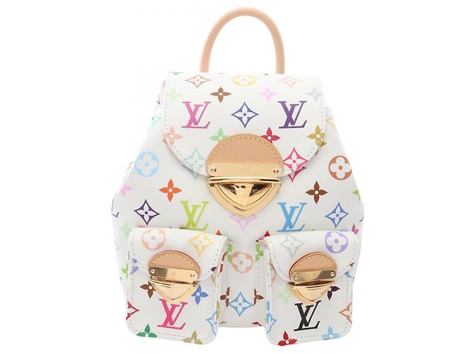 Louis Vuitton LV x TM Venice Monogram Multicolor Backpack White Multiple colors