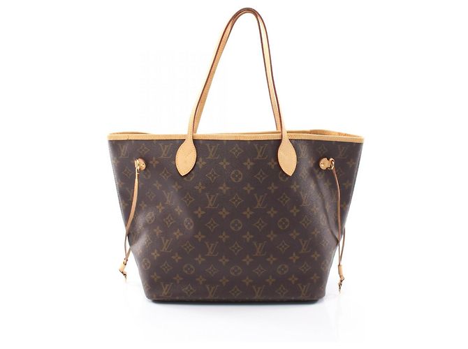 Bolsa Tote Louis Vuitton Neverfull MM Marrom