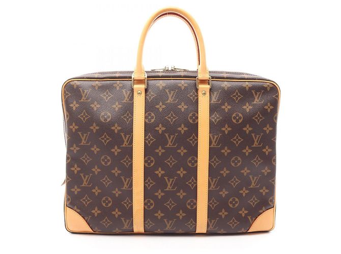 Pasta de documentos de viagem Louis Vuitton Marrom