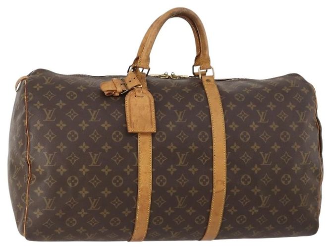 Louis Vuitton Keepall Monogram Canvas 55 Marrom