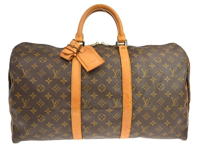 Louis Vuitton Keepall Monogram Canvas 50 Marrom