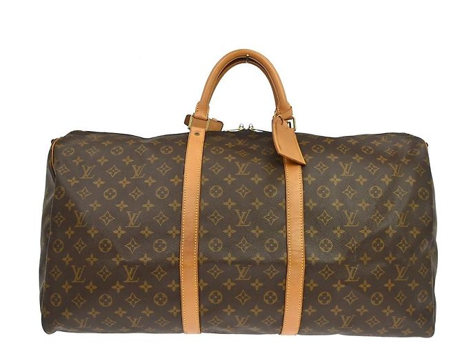 Louis Vuitton Keepall Bandouliere Monogram Canvas 60 Marrom