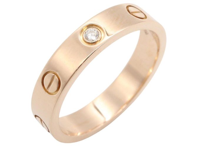 Anillo Cartier Mini Love Dorado