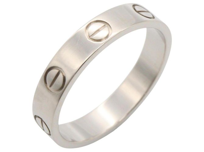 Anillo Mini Love de Cartier en oro blanco de 18K