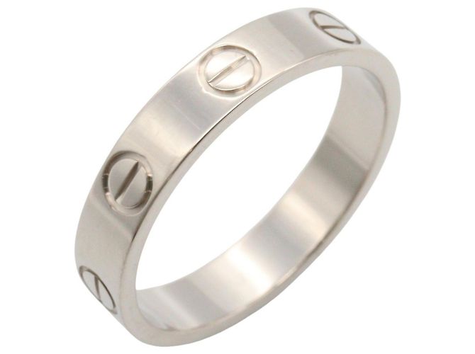 Anillo Mini Love de Cartier en oro blanco de 18K