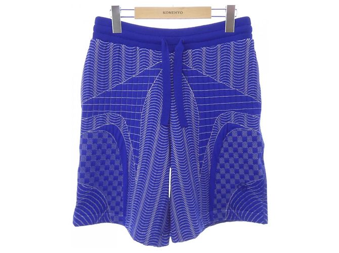 Louis Vuitton Shorts Blau