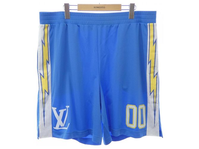 Louis Vuitton Shorts Blau