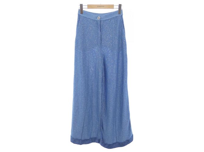 Timeless Pantaloni Chanel Blu 