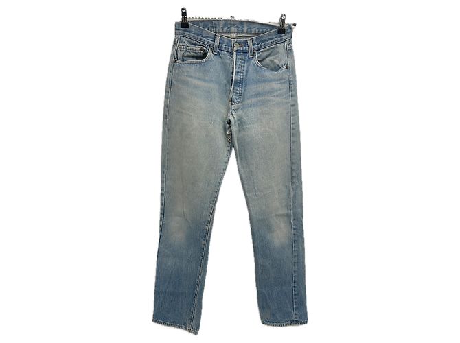 Vaqueros Levi's azules de algodón talla 38 
