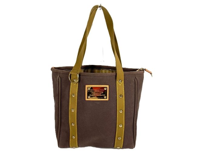 Sac cabas Louis Vuitton Antigua Cabas MM Marron