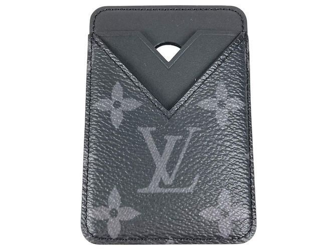 Louis Vuitton Monogram Eclipse Card Case Black
