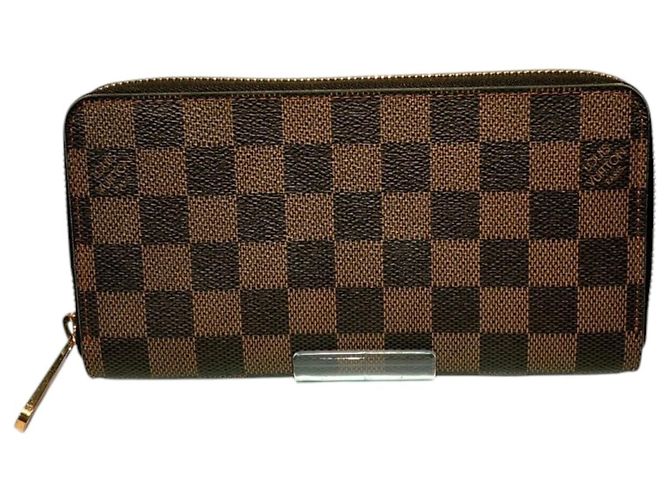 Cartera Zippy Long Louis Vuitton Damier Toile N60015 Castaño