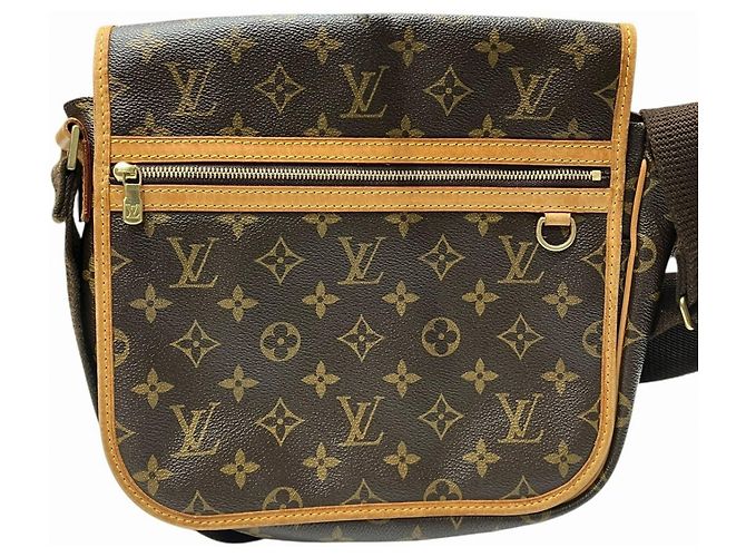 Bolsa de Ombro Louis Vuitton Messenger Bosphore PM Marrom