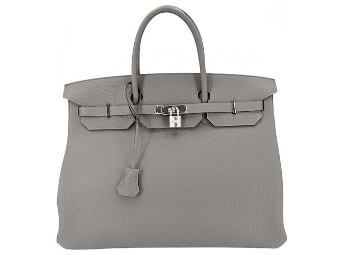 Hermès Bolsa Hermes Birkin 40 Marrom