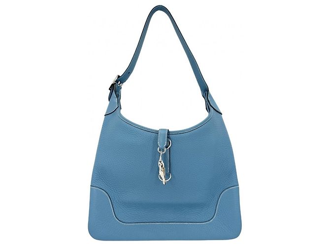 Hermès Borsa a tracolla Hermes Trim 35 Blu