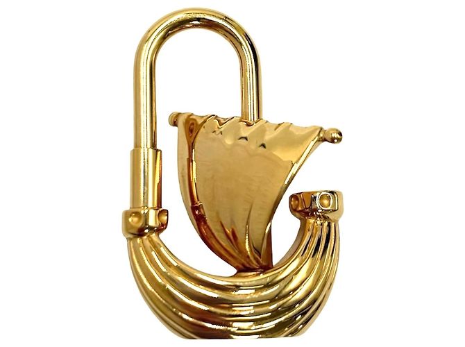 Chaveiro Hermès dourado