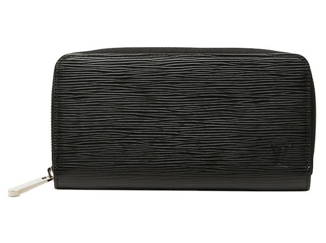 Louis Vuitton Epi Zippy Long Wallet Black