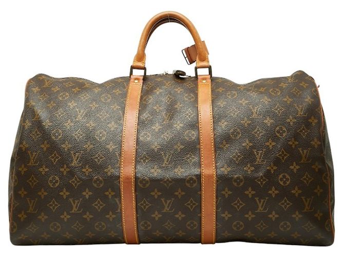 Bolsa Boston Monogram Louis Vuitton Marrom
