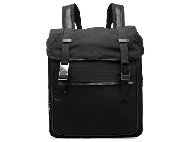 Gucci Flap Rucksack 0190326 Schwarz