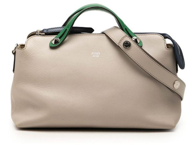 Borsa Fendi By The Way Medium Marrone Verde