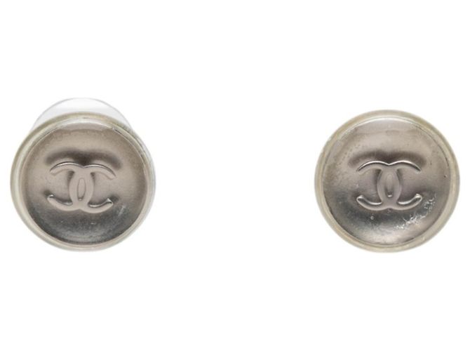 Orecchini Coco Mark Chanel Argento 