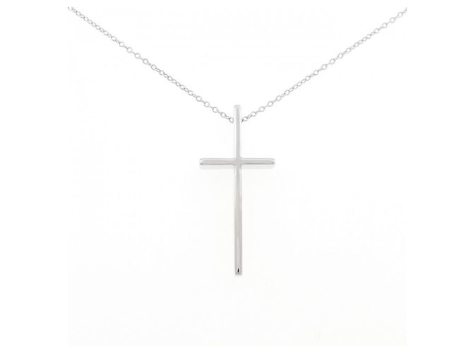 Tiffany & Co Collana Tiffany Cross D'oro