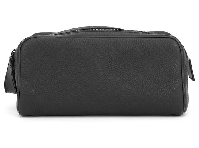 Louis Vuitton Monogram Clutch Bag Black