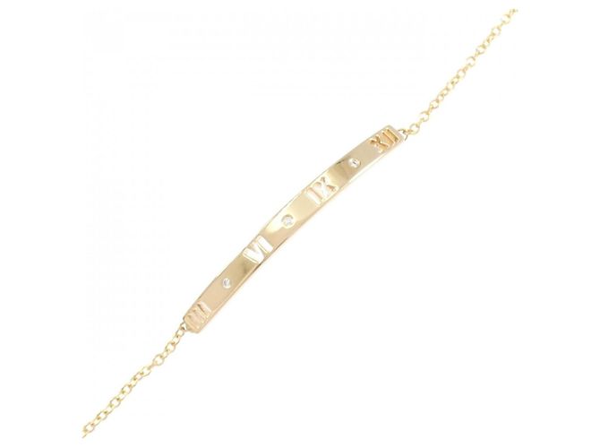 Tiffany & Co Tiffany Atlas Charm-Armband Golden