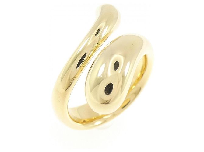 Anello Tiffany & Co. a goccia allungata D'oro