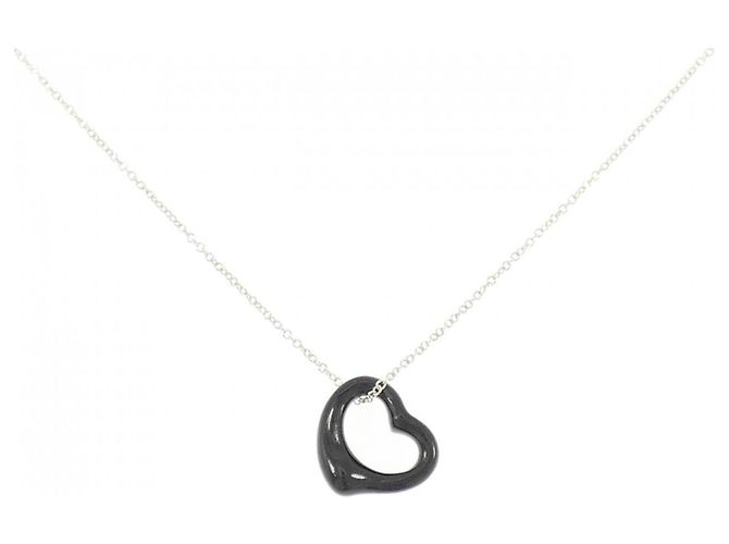 Tiffany & Co Collar Tiffany Open Heart Plata