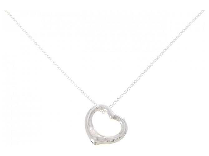 Tiffany & Co Collar Tiffany Open Heart Plata