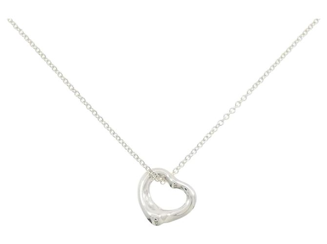 Tiffany & Co Collar Tiffany Open Heart Plata