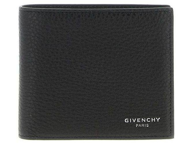 Givenchy Grain Leather Wallet Black