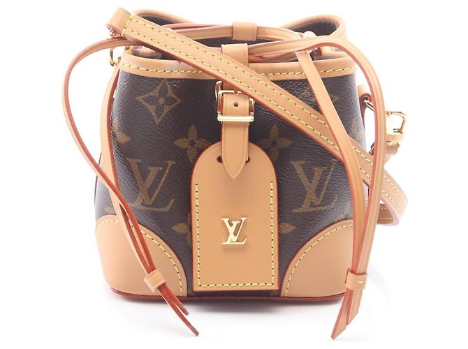 Bolsa Louis Vuitton Noe Monogram Shoulder Bag Marrom