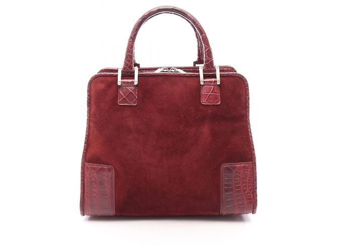 Loewe Amazona Lederhandtasche Braun