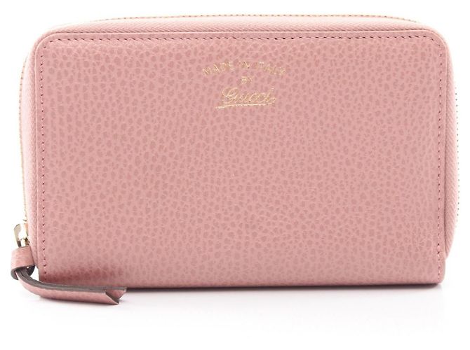 Cartera de cuero Gucci Swing Rosa
