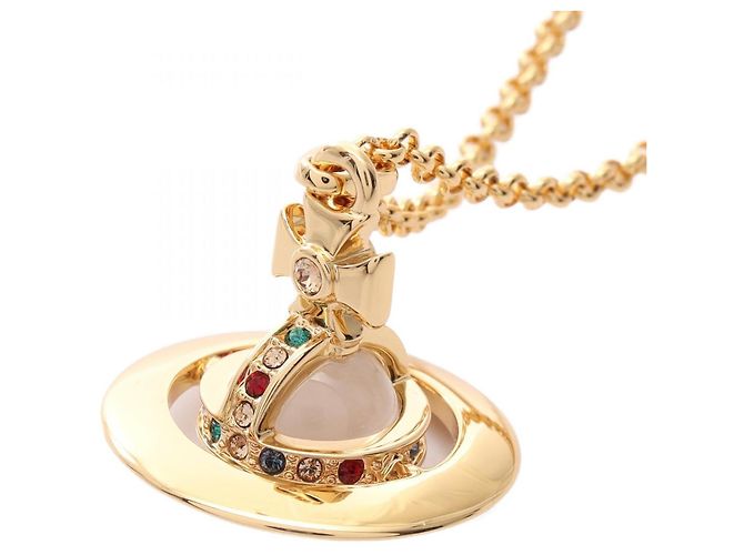 Collana VIVIENNE WESTWOOD NEW TINY ORB D'oro Metallico