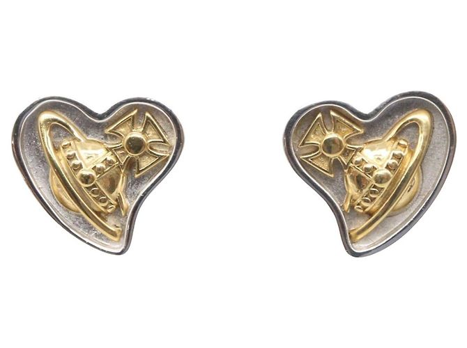 Orecchini Vivienne Westwood in argento Metallico