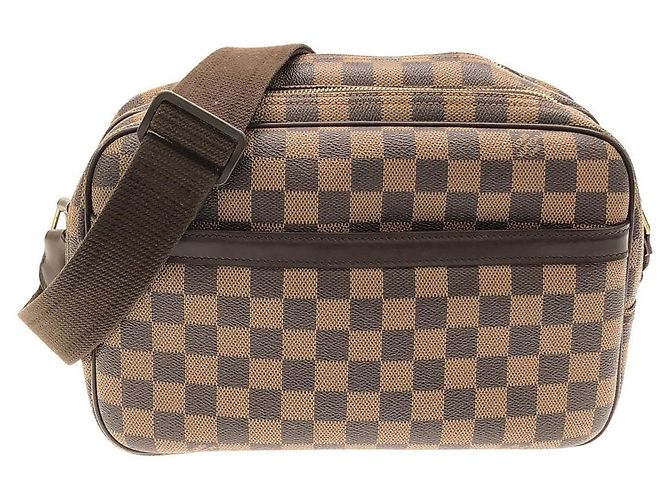 Bolsa de Ombro Louis Vuitton Damier Marrom