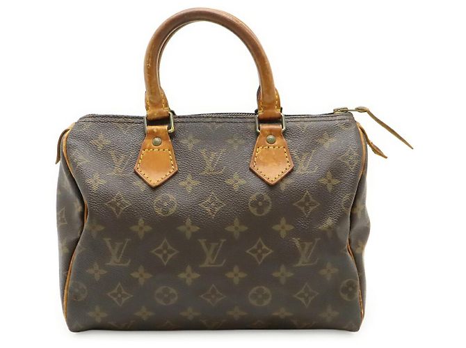 Speedy Bolsa Louis Vuitton Monogram Marrom