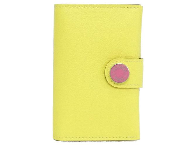 Hermès Portacarte Epsom RMS By Color Hermes Giallo