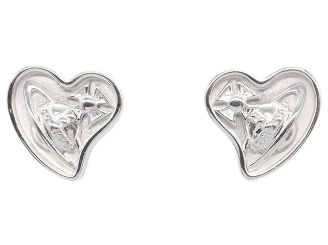 Orecchini Vivienne Westwood in argento Metallico