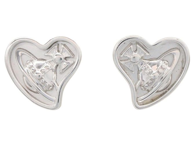 Orecchini Vivienne Westwood in argento Metallico