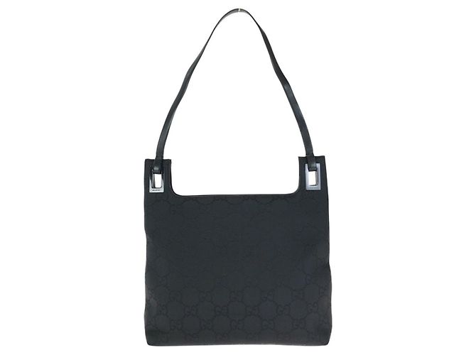 Bolsa de ombro em nylon Gucci Preto