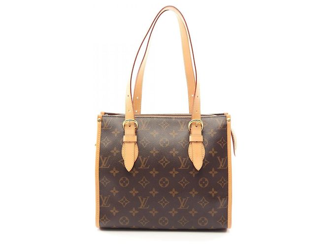 Bolsa Tote Louis Vuitton Popincourt Haut Monogram Marrom
