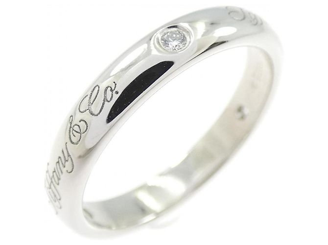 Tiffany & Co Tiffany Notes Lucida Platin Ring 