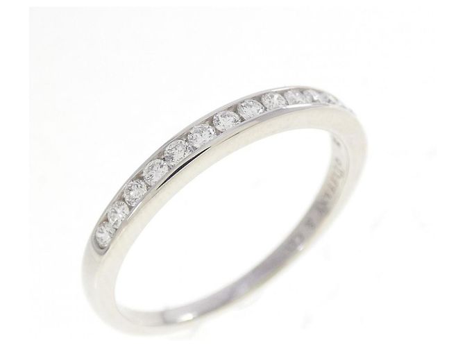 Tiffany & Co Tiffany Half Circle Channel Setting Ring 