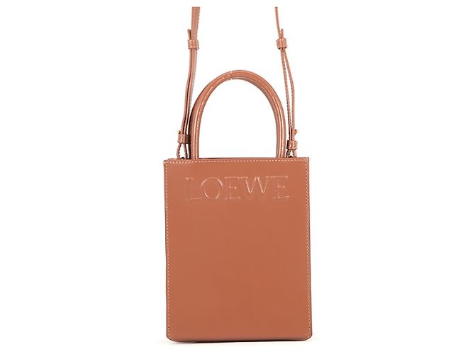 Bolsa Tote Loewe A5 Marrom