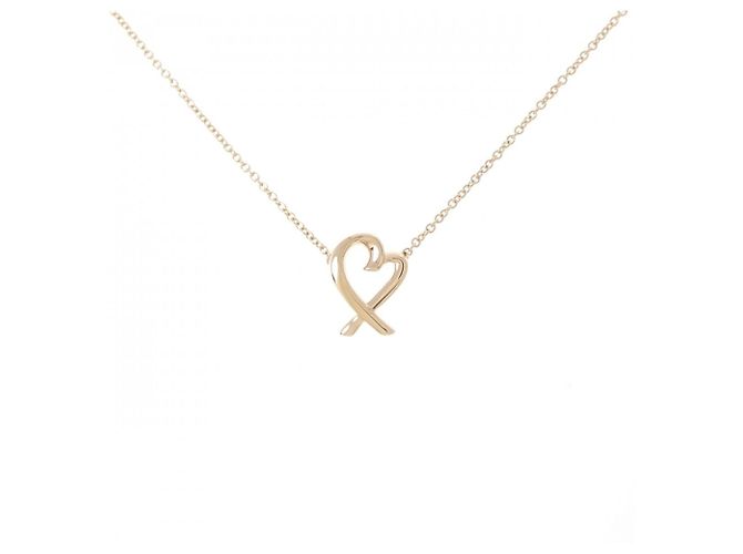 Tiffany & Co Collana piccola Tiffany Loving Heart D'oro