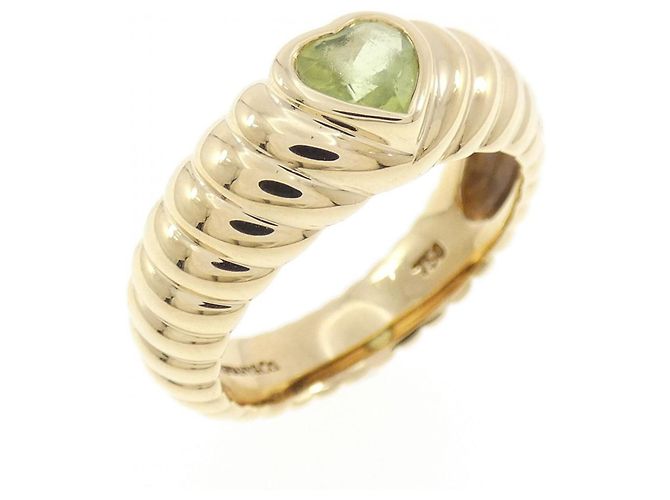 Anillo de Amistad Acanalado Tiffany & Co. Dorado